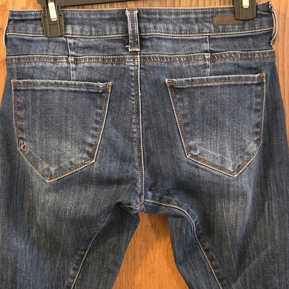 Kut from the Kloth Mid Rise Straight Leg Blue Jeans Size 2 | Women’s Small Denim - Picture 4 of 12